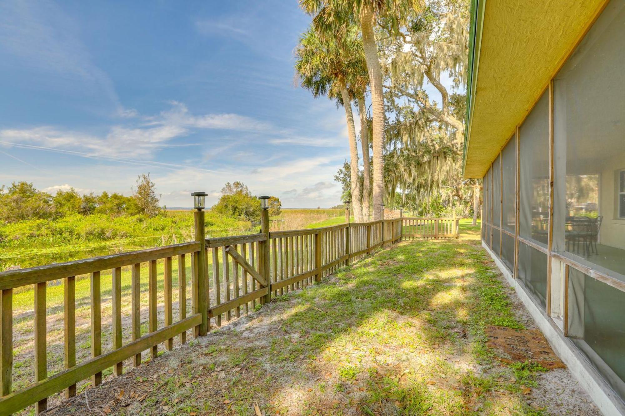 Lush Lorida Home On Lake Istokpoga Sebring Eksteriør bilde